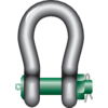 Buesjækkel med sikkerhedsbolt Green Pin® P-6036