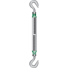 Bardunstrammer krog/krog Green Pin® G-6312