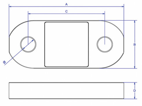 Dynamometer V-Link Blue Line BT drawing