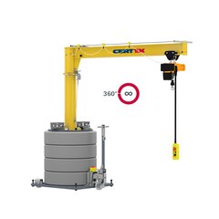 Flytbar svingkran MOBILUS MOB-PR - CERTEX Danmark A/S | © CERTEX Danmark A/S Flytbar svingkran MOBILUS MOB-PR | © CERTEX Danmark A/S