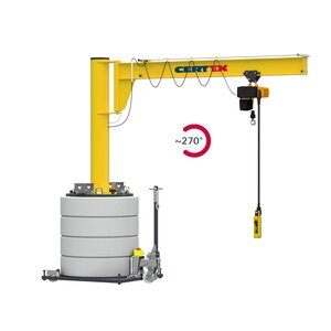 Flytbar svingkran MOBILUS MOB-AS | © CERTEX Danmark A/S
