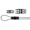 Wire rope clips for steel wire ropes. To be used for general applications.