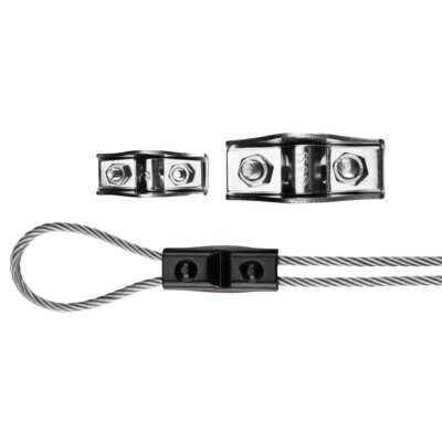 Wire rope clips for steel wire ropes. To be used for general applications.