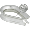 Stainless steel thimble AISI 316