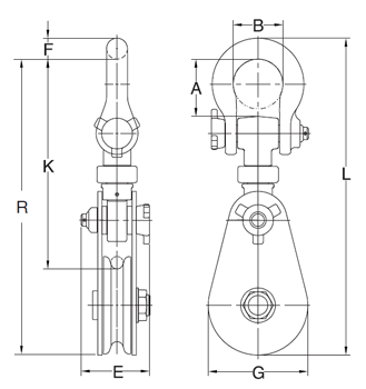 Kasteblok 8-501 tegning