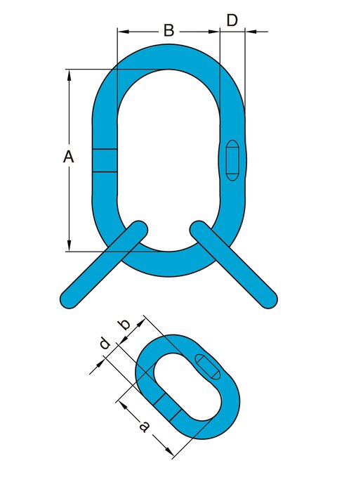 Løftehoved X-006W (X-A01) tegning