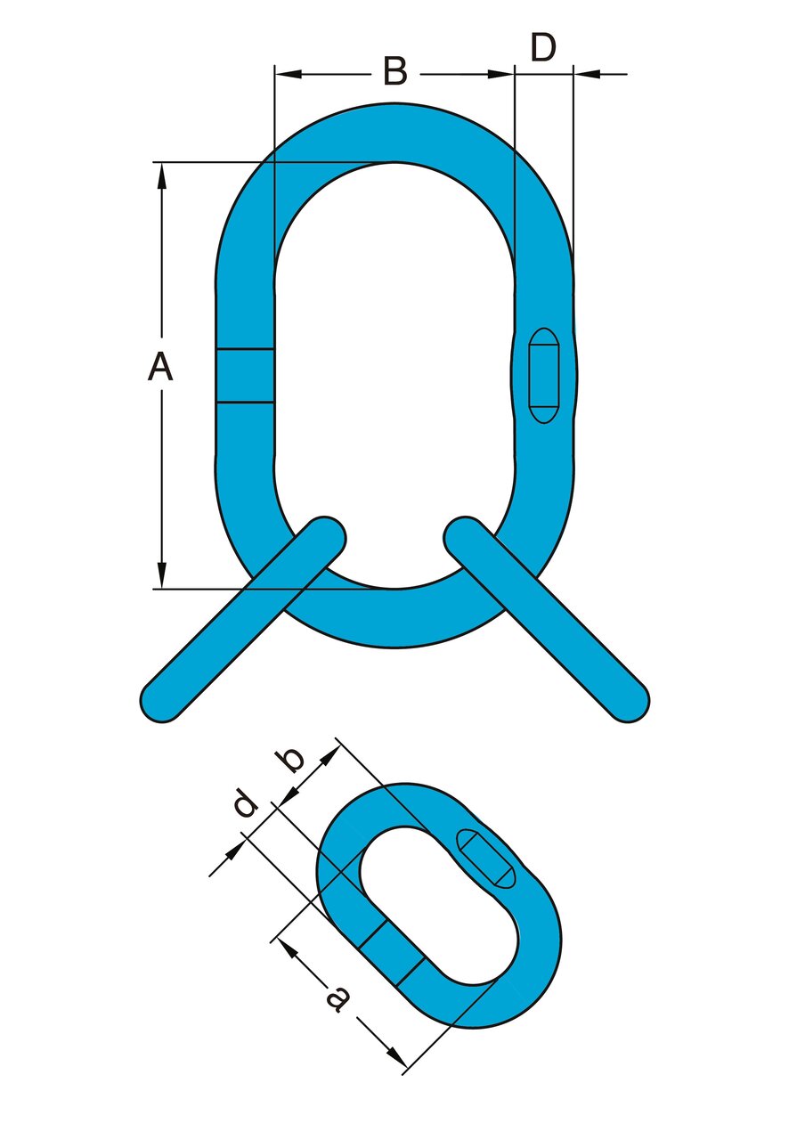 Løftehoved X-006W (X-A01) tegning
