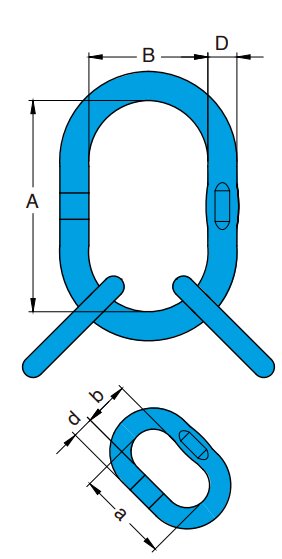 Løftehoved X-0082 (X-A02) tegning