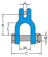 Sjækkel m/gaffel X-066 tegning