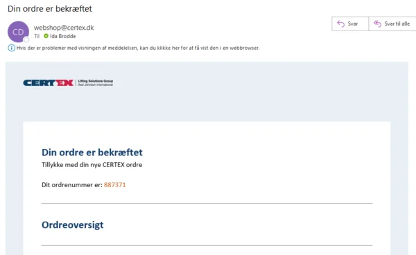bekræftelse