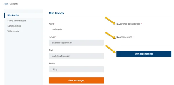 skift kode