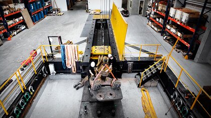Load test in our test bench | © CERTEX Danmark A/S