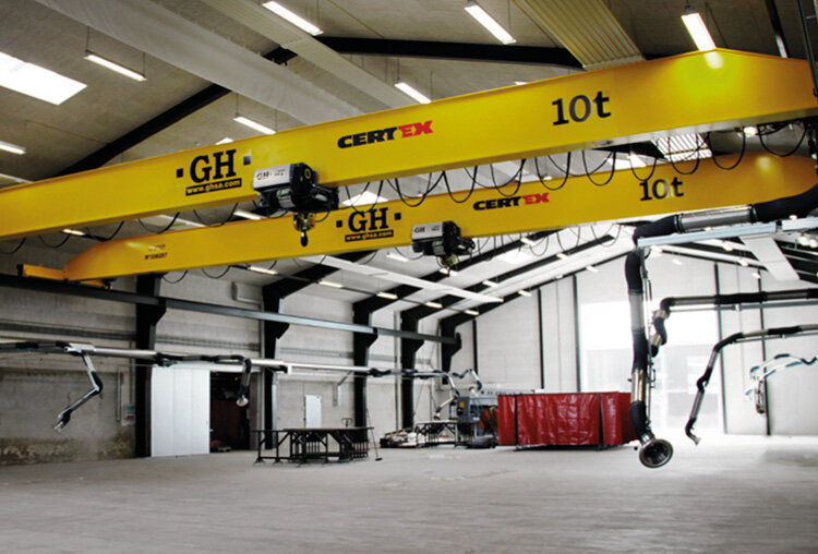 CERTEX-GH overhead crane | © CERTEX Danmark A/S CERTEX-GH overhead crane | © CERTEX Danmark A/S