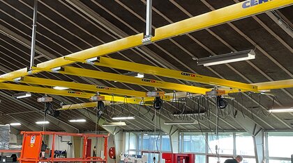 CERTEX-NIKO Light cranes | © CERTEX Danmark A/S