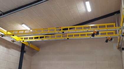 Light overhead crane for Vredo Danmark | © CERTEX Danmark A/S