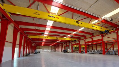 3 traverskraner til Kallesoe Machinery