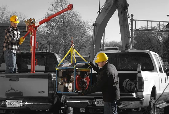 Davit kranen – en mobil mini kran 