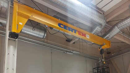 CERTEX-VETTER vægsvingkran | © CERTEX Danmark A/S