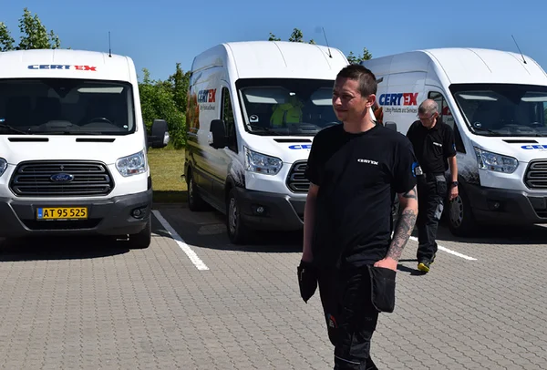 Vores servicemontører | © CERTEX Danmark A/S