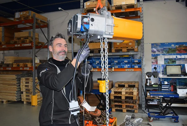 Hoist inspection | © CERTEX Danmark A/S