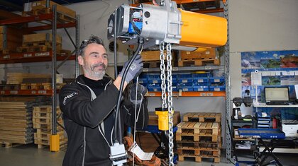 Hoist inspection | © CERTEX Danmark A/S