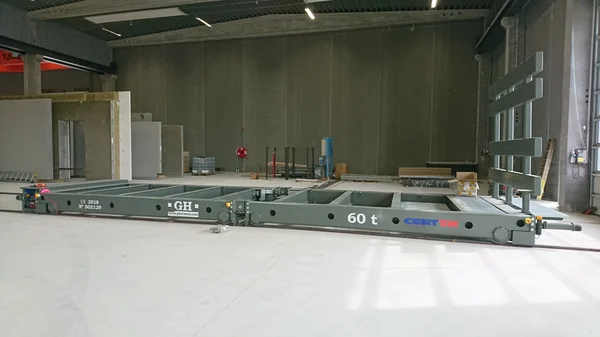 Installation of a CERTEX-GH transfer cart