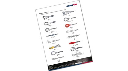 Wire endefittings | © CERTEX Danmark A/S
