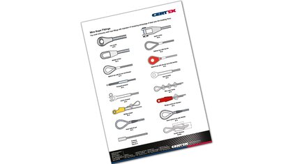 Steel wire rope fittings