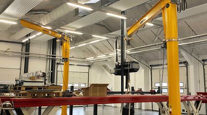Jib cranes | © CERTEX Danmark A/S