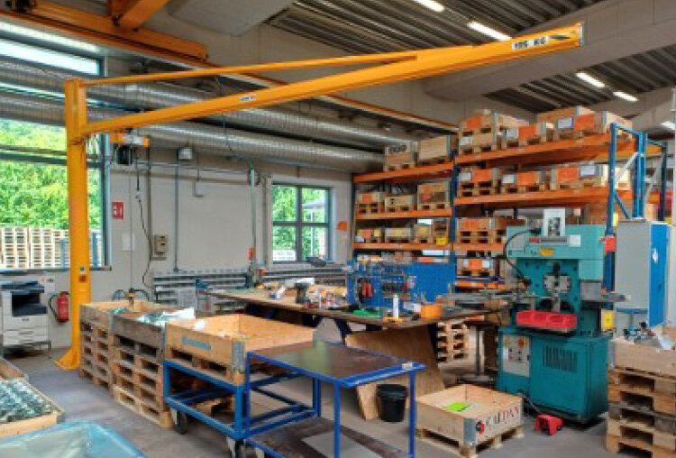 Jib crane from CERTEX Danmark A/S Jib crane from CERTEX Danmark A/S