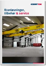 Brochure om kranløsninger, tilbehør og service | © CERTEX Danmark A/S