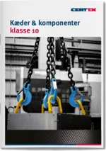 Brochure om kæder og komponenter Klasse 10 | © CERTEX Danmark A/S