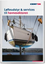 Brochure om løfteudstyr og services til havnesektoren | © CERTEX Danmark A/S