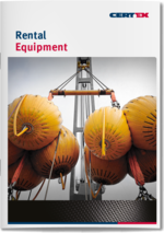 Brochure about test and lifting equipment on rental