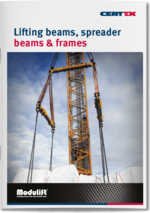 Brochure about Modulift lifting beams, spreader beams and frames