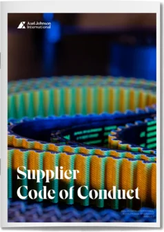 Supplier Code of Conduct brochure | © CERTEX Danmark A/S