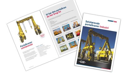 Brochure CERTEX-GH Portalkraner | © CERTEX Danmark S/S