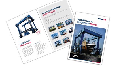 Brochure CERTEX-GH Portal og marinekraner | © CERTEX Danmark A/S