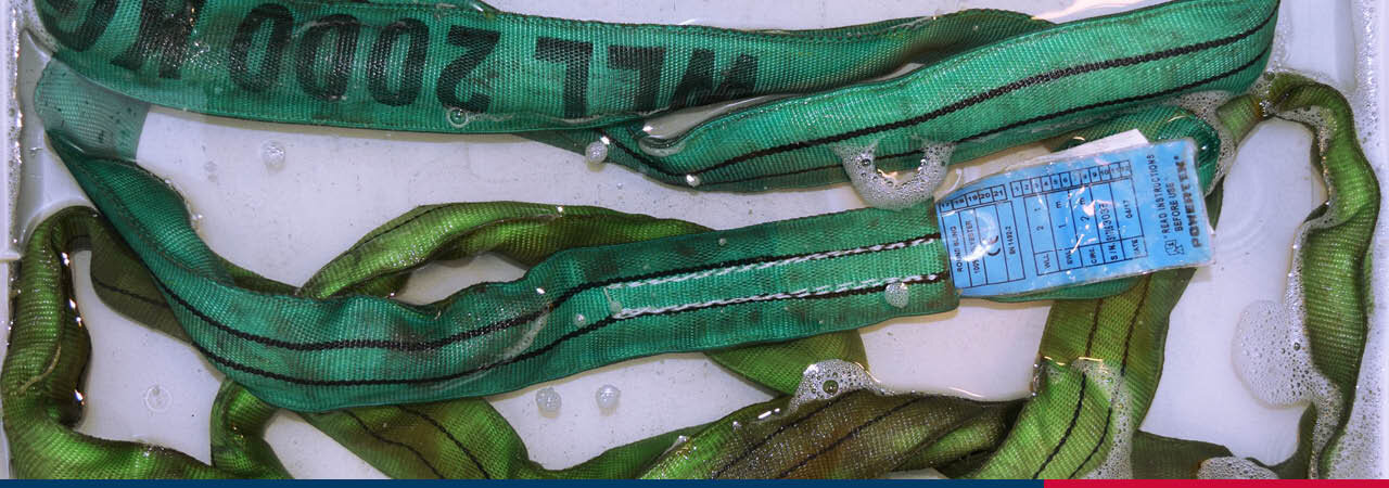 How to wash your synthetic slings | © CERTEX Danmark A/S How to wash your synthetic slings | © CERTEX Danmark A/S