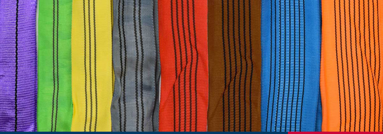 Colourcoding of textile slings | © CERTEX Danmark A/S