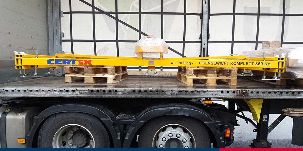 Magnetic Lifting Beam | © CERTEX Danmark A/S Magnetic Lifting Beam | © CERTEX Danmark A/S