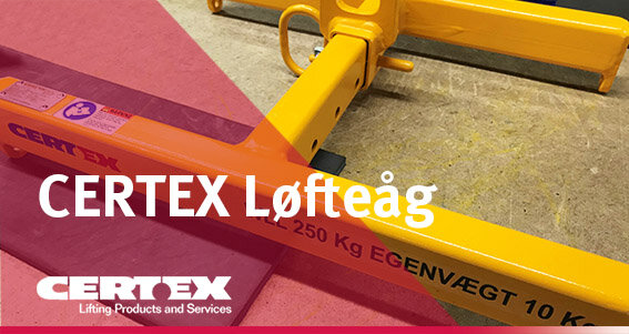 Custom-made lifting beam | © CERTEX Danmark A/S