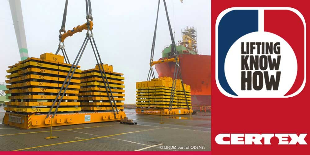 Load test | © CERTEX Danmark A/S Load test 1200 tons | © CERTEX Danmark A/S