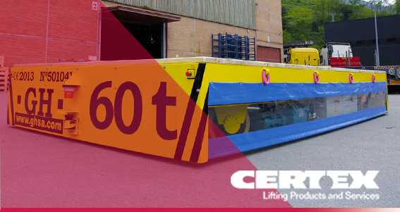 60 t transportvogn fra CERTEX-GH