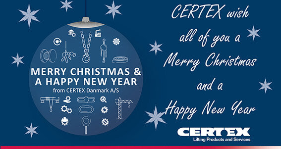 Christmas Greeting from CERTEX Danmark A/S