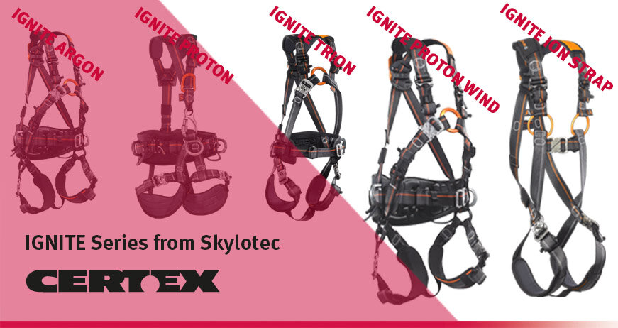 Ignite Fall Arrest Harnesses from CERTEX