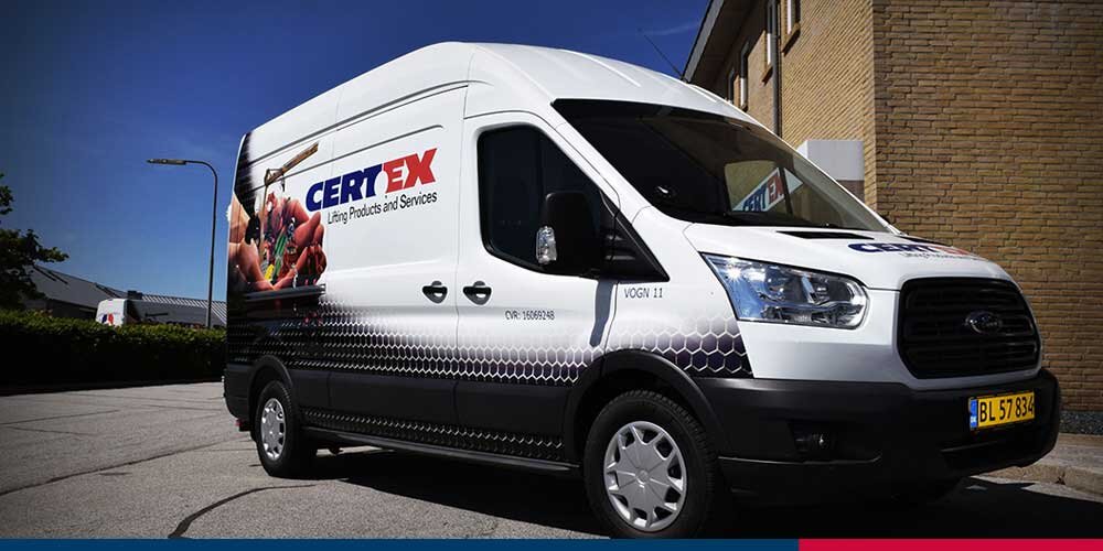 CERTEX Danmark Service car