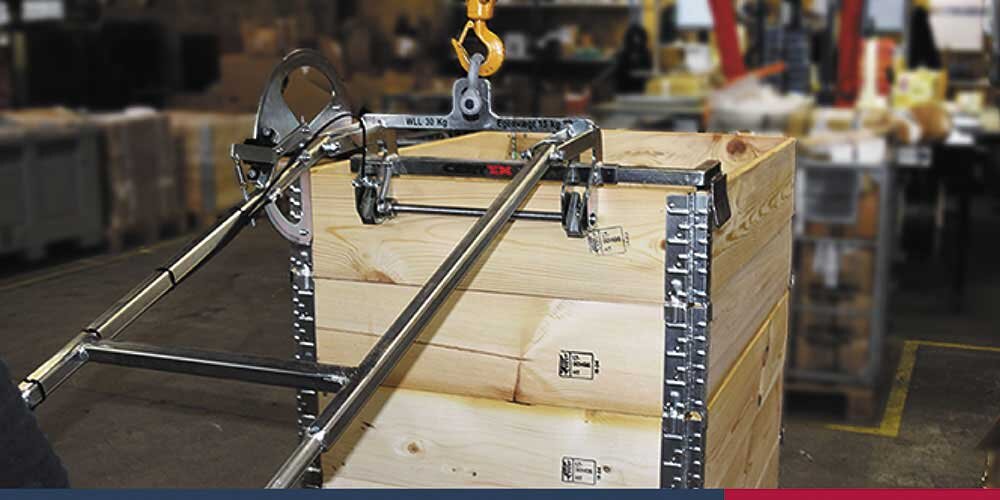 Pallet frame lifter | © CERTEX Danmark A/S Pallet frame lifter | © CERTEX Danmark A/S