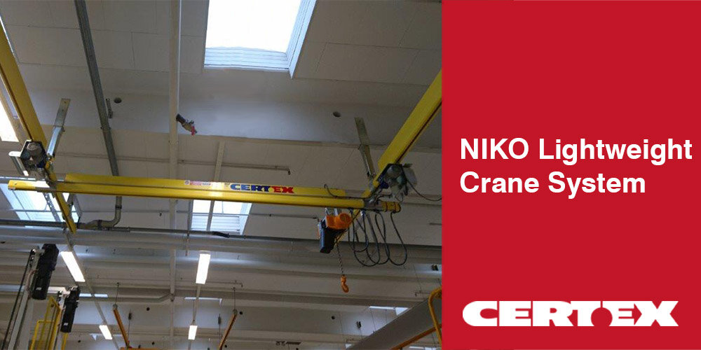 NIKO Leightweight Crane System | © CERTEX Danmark A/S NIKO Leightweight Crane System | © CERTEX Danmark A/S
