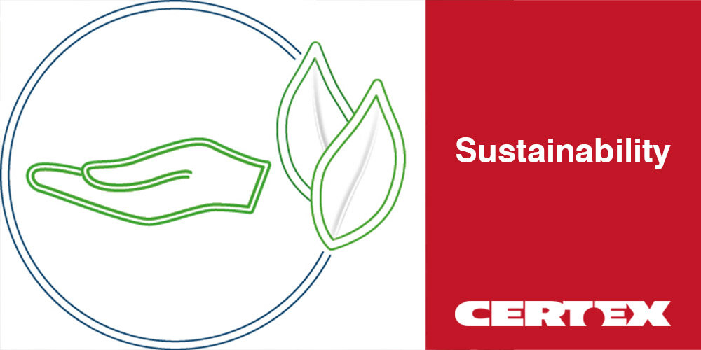 Sustainability | © CERTEX Danmark A/S Sustainability is always on the agenda at CERTEX | © CERTEX Danmark A/S